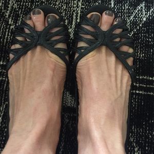 Black sandals
